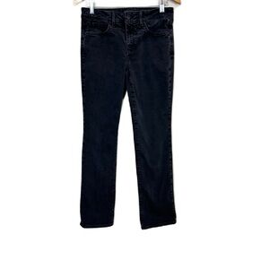 NYDJ Marilyn Straight Leg Black Mid Rise Jeans Denim Women’s Sz 6‎